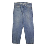 LEVI'S 550 Tapered Mens Jeans Blue Relaxed Cotton Medium W38 L32 Classic Zip