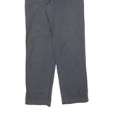COLUMBIA Womens Regular Fit Blue Cotton Blend Straight Leg Trousers W28 L30