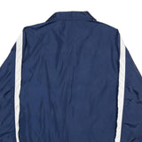 NIKE Mens Blue & White Sportswear Zip Jacket XL Polyamide Blend Lightweight