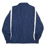 NIKE Mens Blue & White Sportswear Zip Jacket XL Polyamide Blend Lightweight