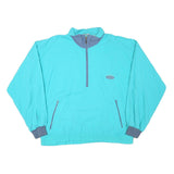 ODLO Mens Blue Zip Jacket XL Polyester Blend Outdoor Casual Lightweight