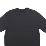 ADIDAS Womens Black Classic T-Shirt UK 12 Short Sleeve Crew Neck Logo Print