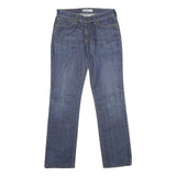LEVI'S 10528 Womens Jeans Blue Regular Straight Denim Medium W28 L31 Classic Fit