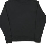 CHAMPION Mens Black Cotton Blend Pullover Hoodie M Camo Logo Sweatshirt