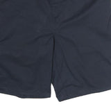 Mens Navy Blue Cotton Casual Shorts XL W42 Functional Pockets Comfortable Fit