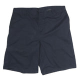 Mens Navy Blue Cotton Casual Shorts XL W42 Functional Pockets Comfortable Fit