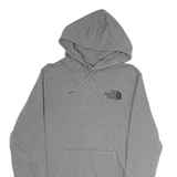 THE NORTH FACE Mens Grey Hoodie S Cotton Pullover Drawstring Pocket Casual