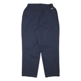 DICKIES Mens Cotton Blend Navy Relaxed Straight Trousers W28 L28 Workwear Casual