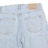 FRIEND Mens Shorts Blue Denim Casual M W32 Cotton Blend Classic Fit