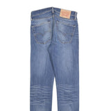 LEVI'S 510 Mens Slim Blue Denim Medium W28 L32 Slim Fit Zip Closure