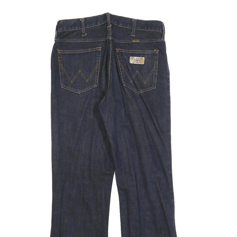 WRANGLER Womens Jeans Blue Regular Flared Denim Medium W31 L30 Classic Cotton