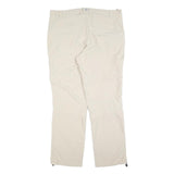 ICEPEAK Mens Polyester Blend Beige Regular Zip Trousers W40 L34 Outdoor Casual