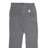 CARHARTT Mens Cotton Blend Relaxed Straight Trousers W30 L30 Workwear Casual