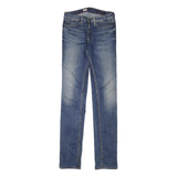 TOMMY HILFIGER Womens Blue Slim Skinny Denim Light W27 L34 Stretch Jeans