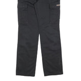 TEDDYS Womens Cotton Blend Black Regular Fit Casual Trousers W28 L32 Utility