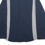 DICKIES Womens Navy & Grey Workwear Shirt M Button Work Style Retro