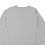 CHAMPION Mens Grey Athletic T-Shirt XL Long Sleeve Crew Neck Cotton Blend