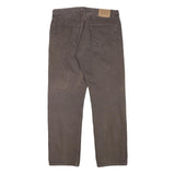 LEVI'S 501 Mens Jeans Brown Regular Straight Denim Medium W35 L31 Classic Fit