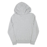 ADIDAS Womens Grey Hoodie XS Cotton Blend Pullover Casual Sportswear