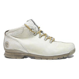 TIMBERLAND Womens White Leather Ankle Boots UK 7 Comfortable Casual Wear