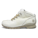 TIMBERLAND Womens White Leather Ankle Boots UK 7 Comfortable Casual Wear