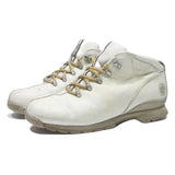 TIMBERLAND Womens White Leather Ankle Boots UK 7 Comfortable Casual Wear