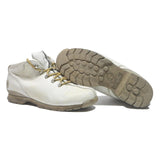 TIMBERLAND Womens White Leather Ankle Boots UK 7 Comfortable Casual Wear
