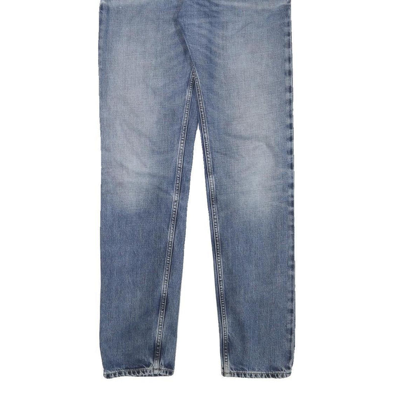 BEN SHERMAN Womens Regular Blue Denim Light W32 L32 Zip Closure Jeans