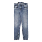 BEN SHERMAN Womens Regular Blue Denim Light W32 L32 Zip Closure Jeans