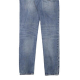 BEN SHERMAN Womens Regular Blue Denim Light W32 L32 Zip Closure Jeans