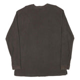 CARHARTT Mens Brown Graphic T-Shirt XL Long Sleeve Crew Neck Workwear