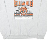 JERZEES Mens Grey Rolling Hills Life Fitness Crew Neck M Cotton Blend Sweatshirt
