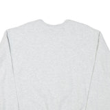 JERZEES Mens Grey Rolling Hills Life Fitness Crew Neck M Cotton Blend Sweatshirt