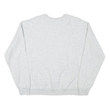 JERZEES Mens Grey Rolling Hills Life Fitness Crew Neck M Cotton Blend Sweatshirt