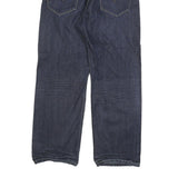 LEVI'S Womens Relaxed Blue Denim Medium Zip W30 L30 Classic Comfort Jeans