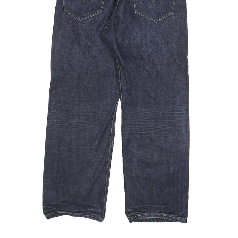 LEVI'S Womens Relaxed Blue Denim Medium Zip W30 L30 Classic Comfort Jeans