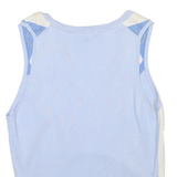 TOMMY HILFIGER Mens Blue & White Patterned Cotton Sleeveless Pullover Jumper M