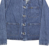 LOIS Womens Blue Denim Jacket XS Cotton Button Plain Casual Classic Fit
