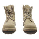 TIMBERLAND 6 Inch Womens Lace-Up Boots Beige Leather UK 6 Durable Outdoor