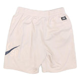 NIKE Mens Shorts White Nike SB Casual S W28 Cotton Blend Logo Print