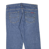 DICKIES Mens Regular Blue Denim Plain Jeans W38 L26 Zip Closure Classic Fit