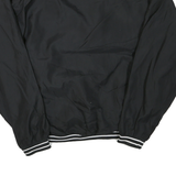 REEBOK Mens Black Team Physician Sweatshirt V Neck XL Lightweight Sportswear