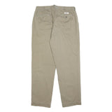 POLO RALPH LAUREN Mens Cotton Beige Relaxed Straight Trousers W35 L32 Casual