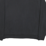 FILA Womens Black Crew Neck L Sweatshirt Cotton Blend Logo Patch Casual