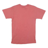 CHAMPION Mens Red Graphic Logo T-Shirt S Short Sleeve Crew Neck Classic Cotton