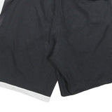 NIKE Mens Black & White Sports Casual Shorts S W26 Drawstring Pockets