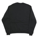 CHAMPION Mens Black Motive Crew Neck L Cotton Blend Sweatshirt Pullover