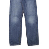 LEVI'S Mens Jeans Blue Regular Straight Denim Medium W30 L30 Casual Zip