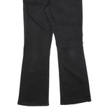 LEVI'S 725 Slim Womens Black Denim Slim Bootcut W31 L30 Fitted Stretch Jeans