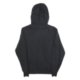 ELLESSE Mens Black Multicolour Logo Pullover Hoodie M Cotton Blend Casual